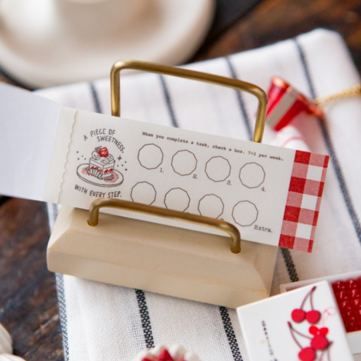 OURS Studio Label Letterpress Book - Piece of Sweetness