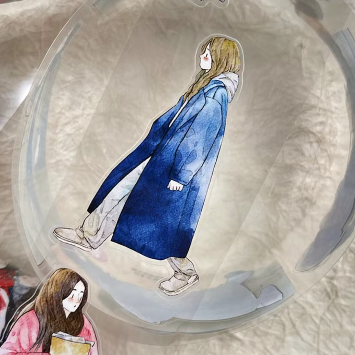 Ding Ding Clear Kiss-Cut PET Tape - #43 Winter Collection
