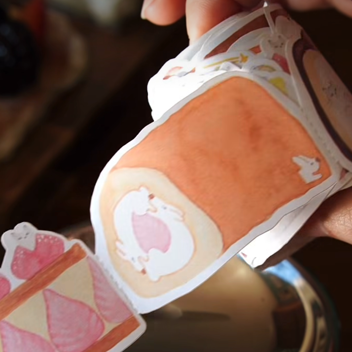Ivy Snow X Pinkoi Roll Sticky Notes - Whimsical Desserts