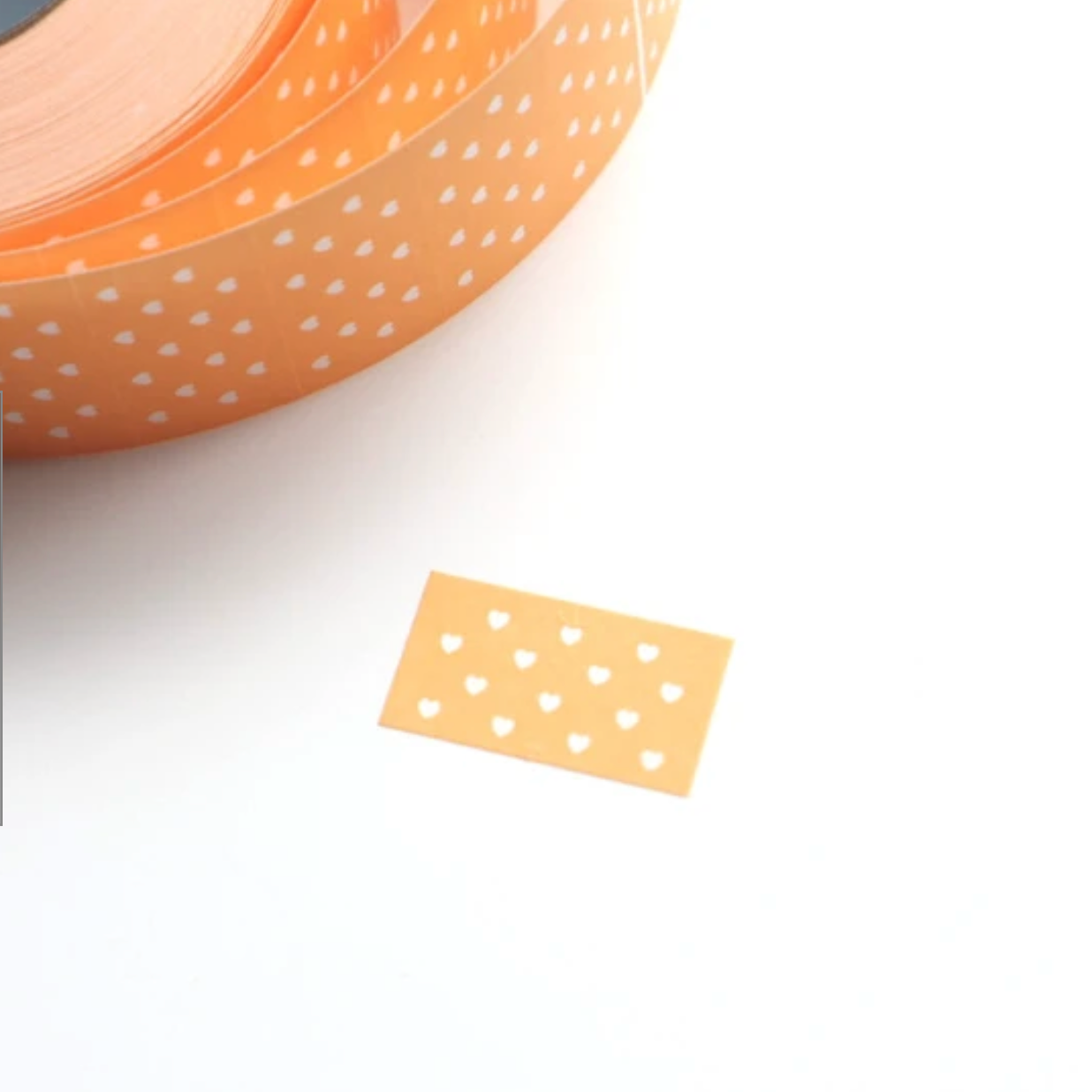 forme. Label Stickers - Apricot Hearts
