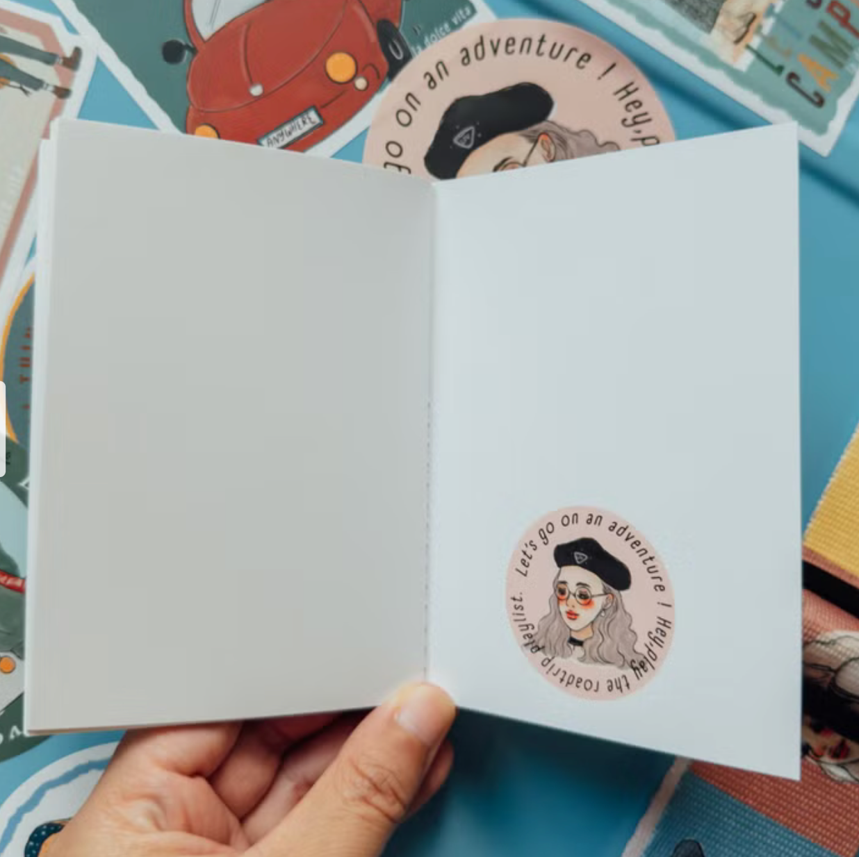 La Dolce Vita Passport Size Notebook -LDV Travel Agency