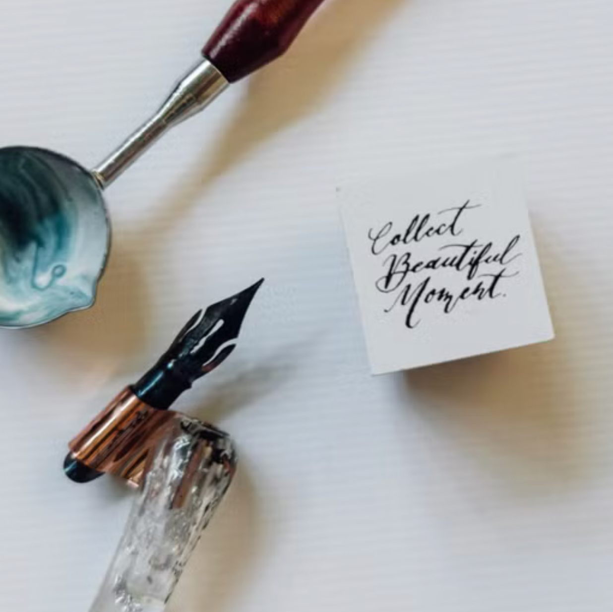 La Dolce Vita Rubber Stamp - Collect Beautiful Moment