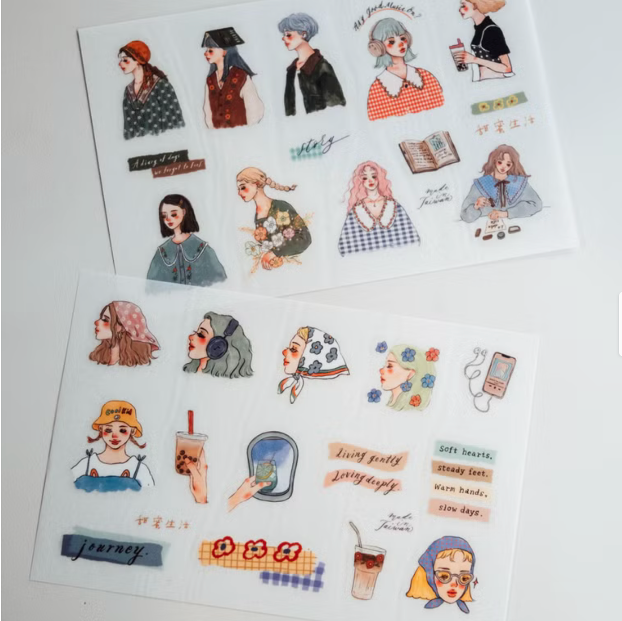 La Dolce Vita Transfer Stickers - A Slow Journey