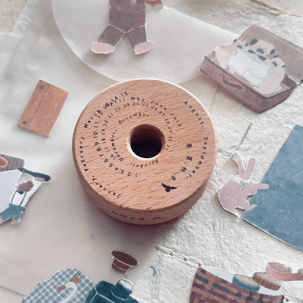 Nove Production a.round 3.0 Rubber Stamp Collection - Seasons