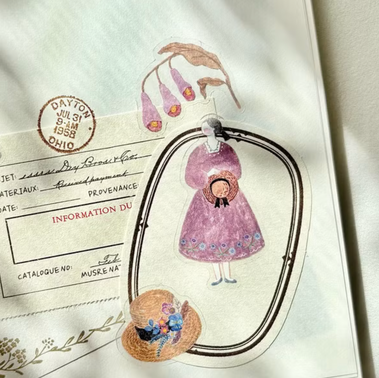 Pion Kiss Cut PET Tape - Blooming