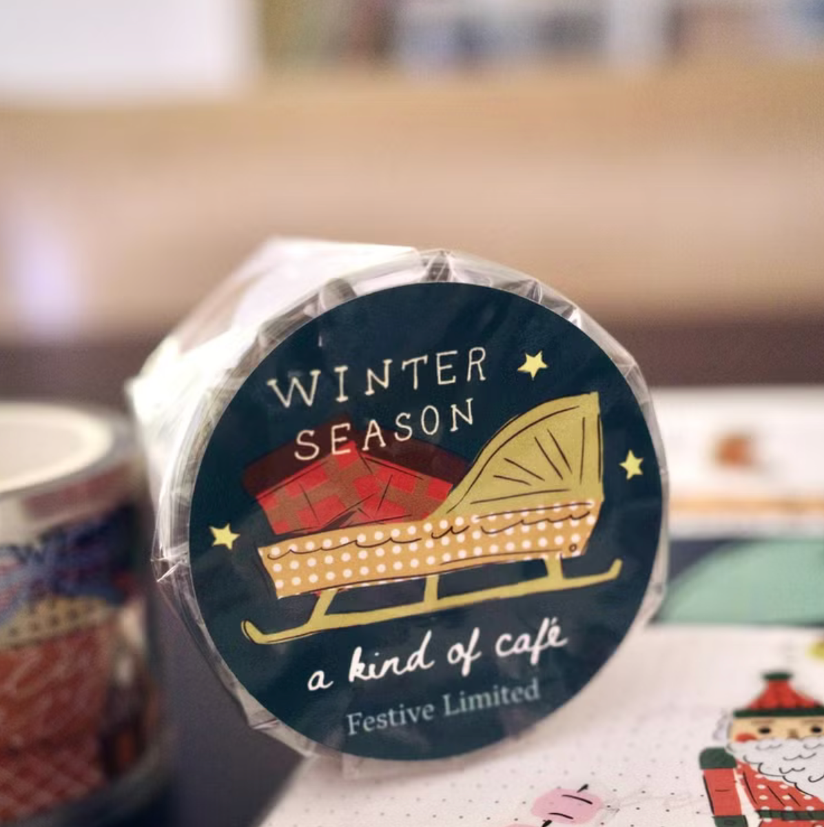 a kind of cafe Kiss-Cut PET Tape - Festive Limited Edition (Loops Only)