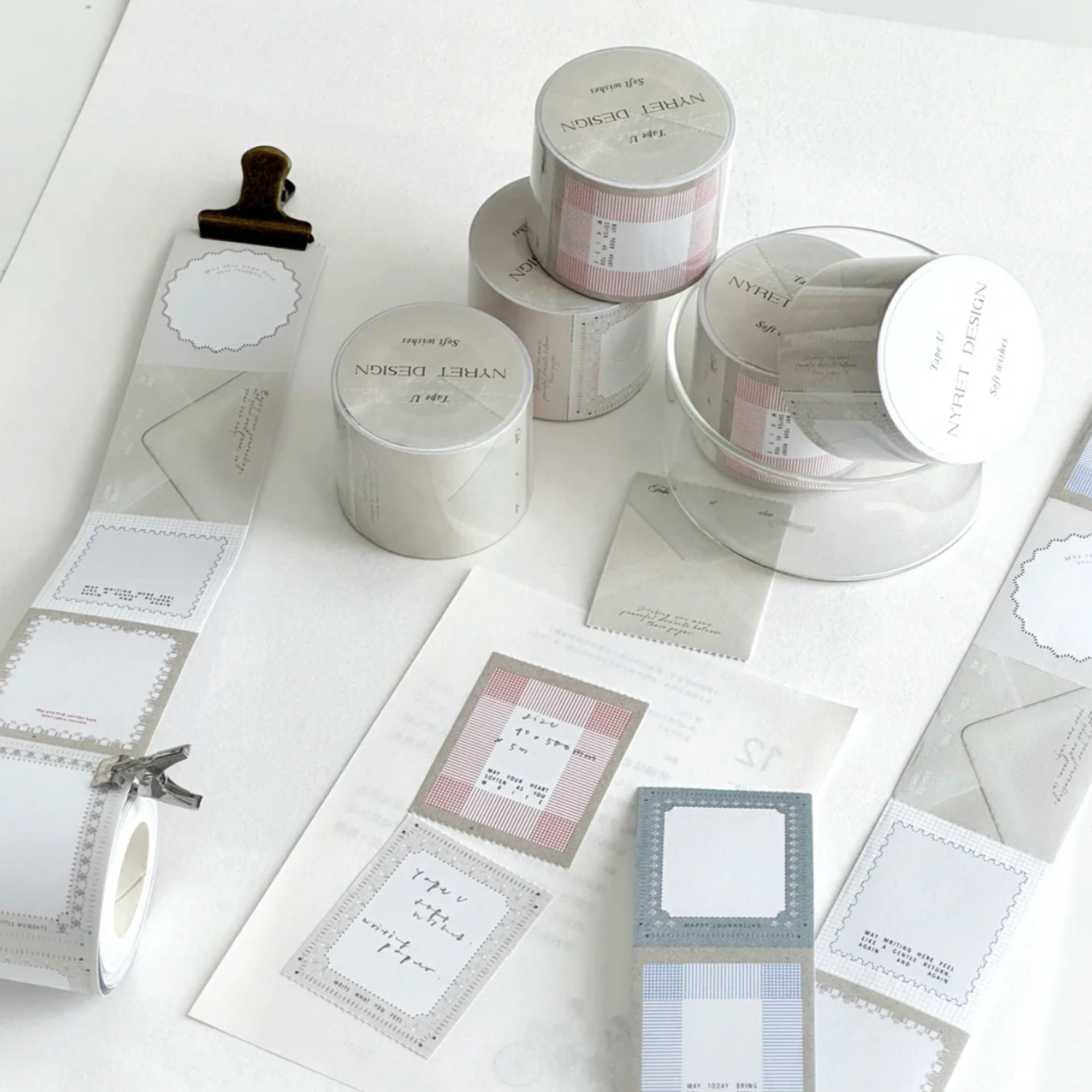Nyret Design Perforated Washi Tape - U Soft Wishes