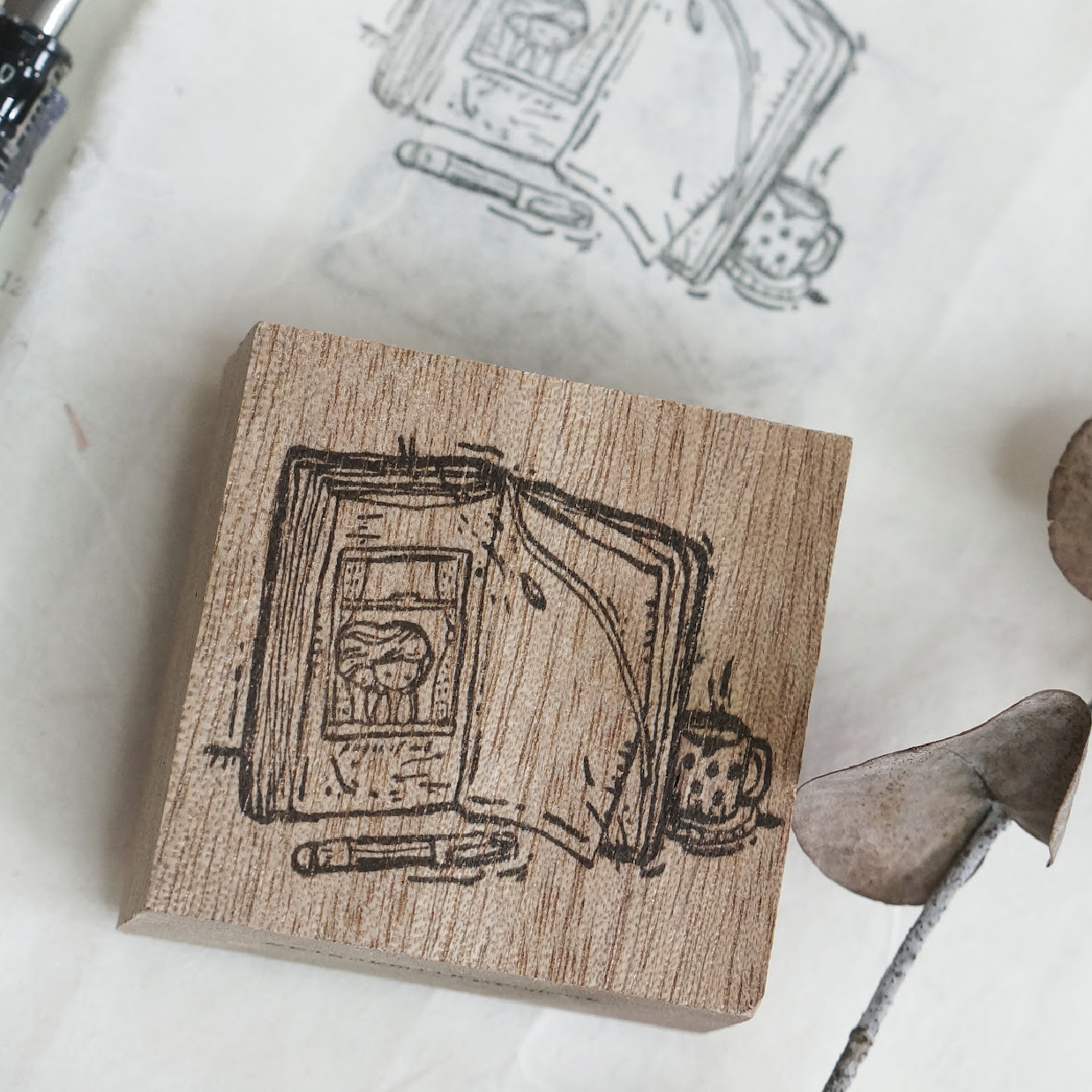 Black Milk Project Rubber Stamps - Pages of Me Between the Pages