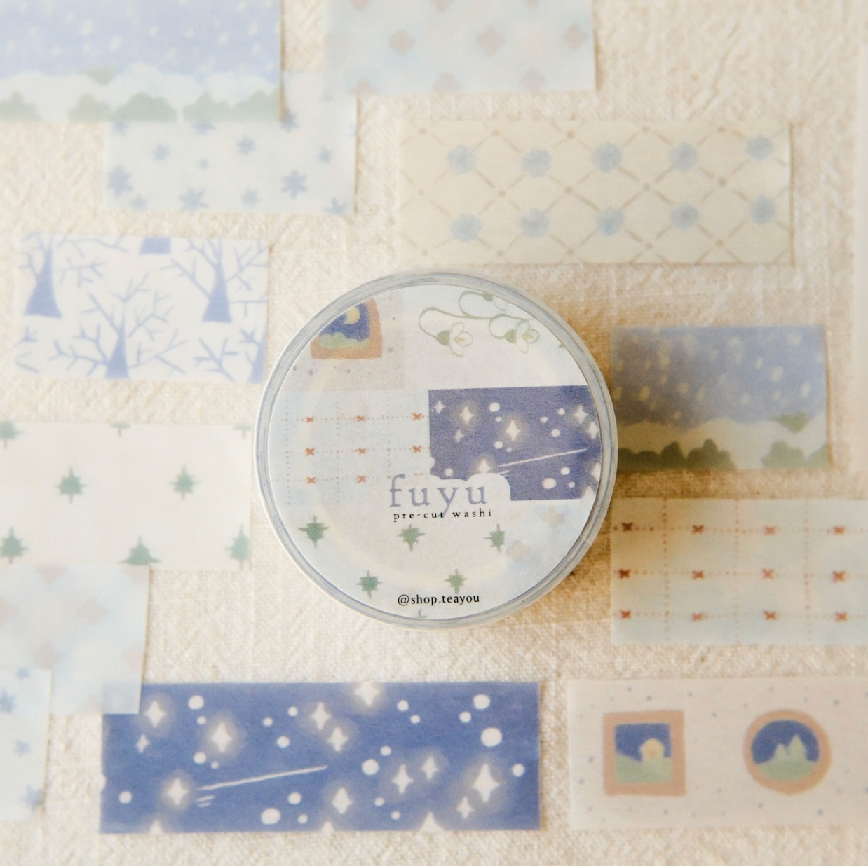 Teayou Kiritori Pre-Cut Washi Tape - Kisetsu (Seasons)