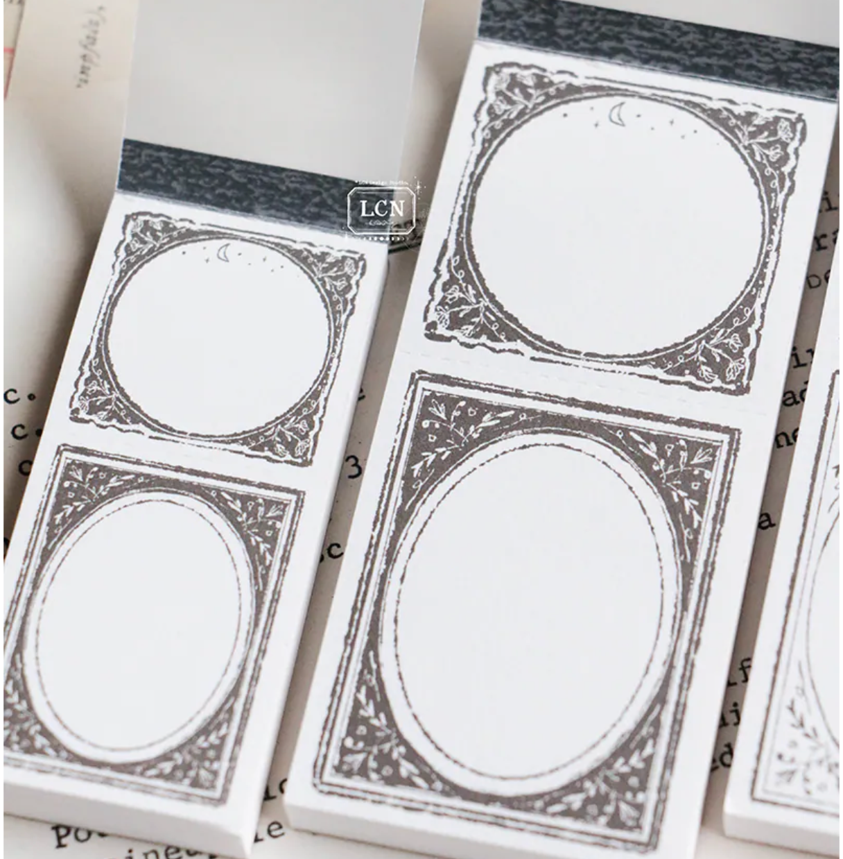 LCN Design Studio Vintage Photo Frame Memo Pad B