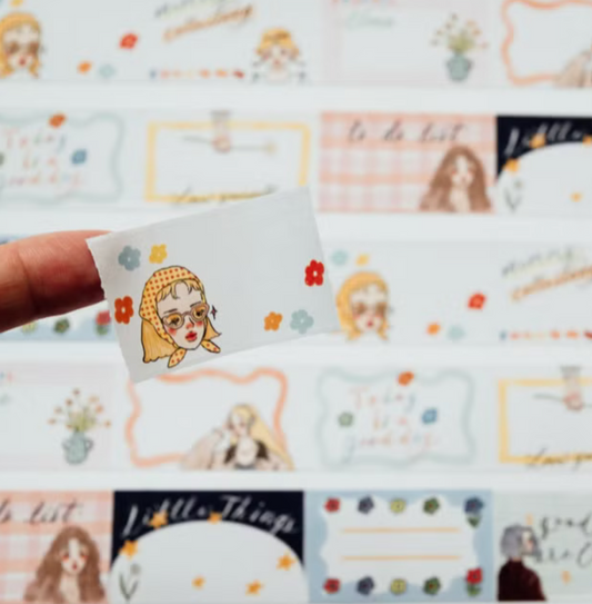 La Dolce Vita Sticky Memo Strips - Sweet Conversation