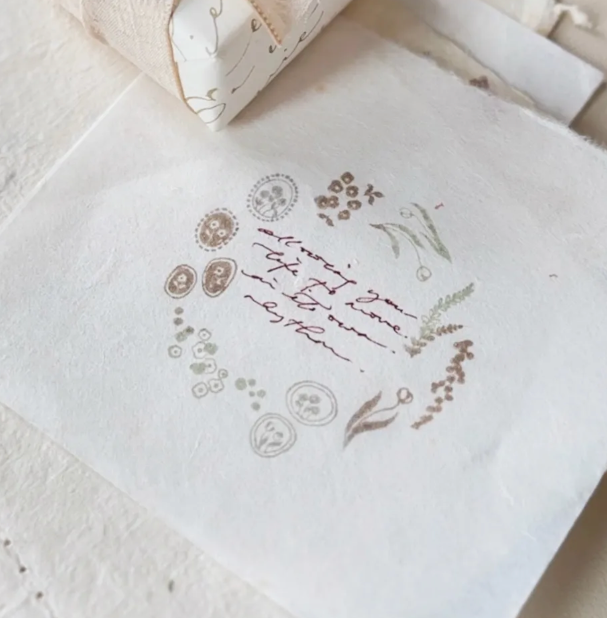 Nove Production Flow & Slow Rubber Stamp Collection - a.round 4.0