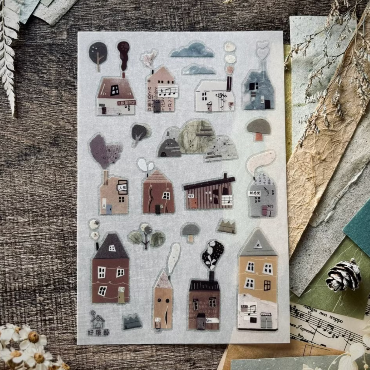 A Great Idea Transfer Sticker - Collage House