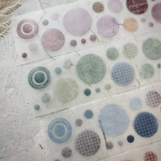 A Great Idea Die Cut PET Tape - Round Circles