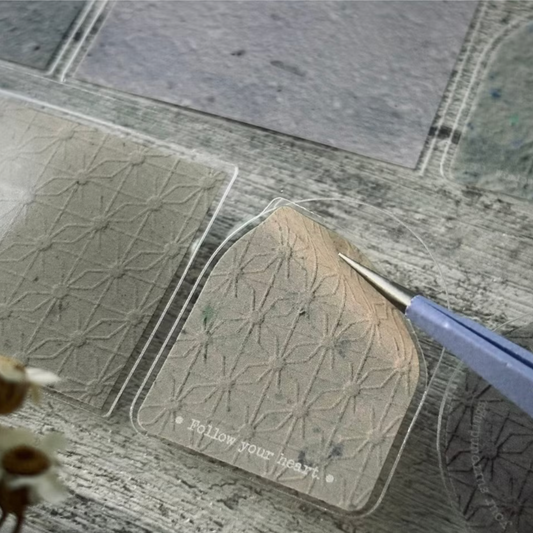 A Great Idea Die Cut PET Tape - The Warmth of Paper