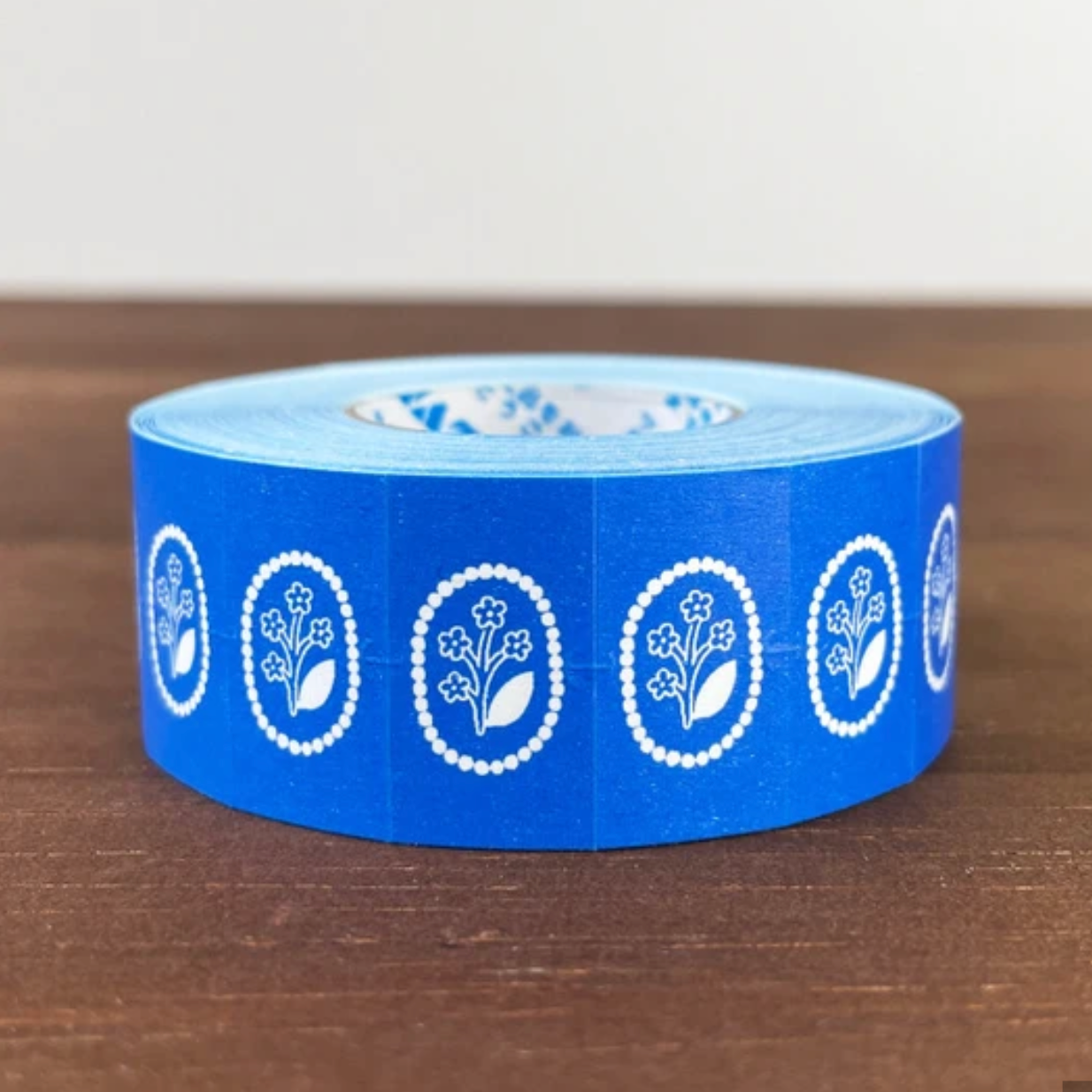 Stamp Marche Label Stickers - Floral Brooch