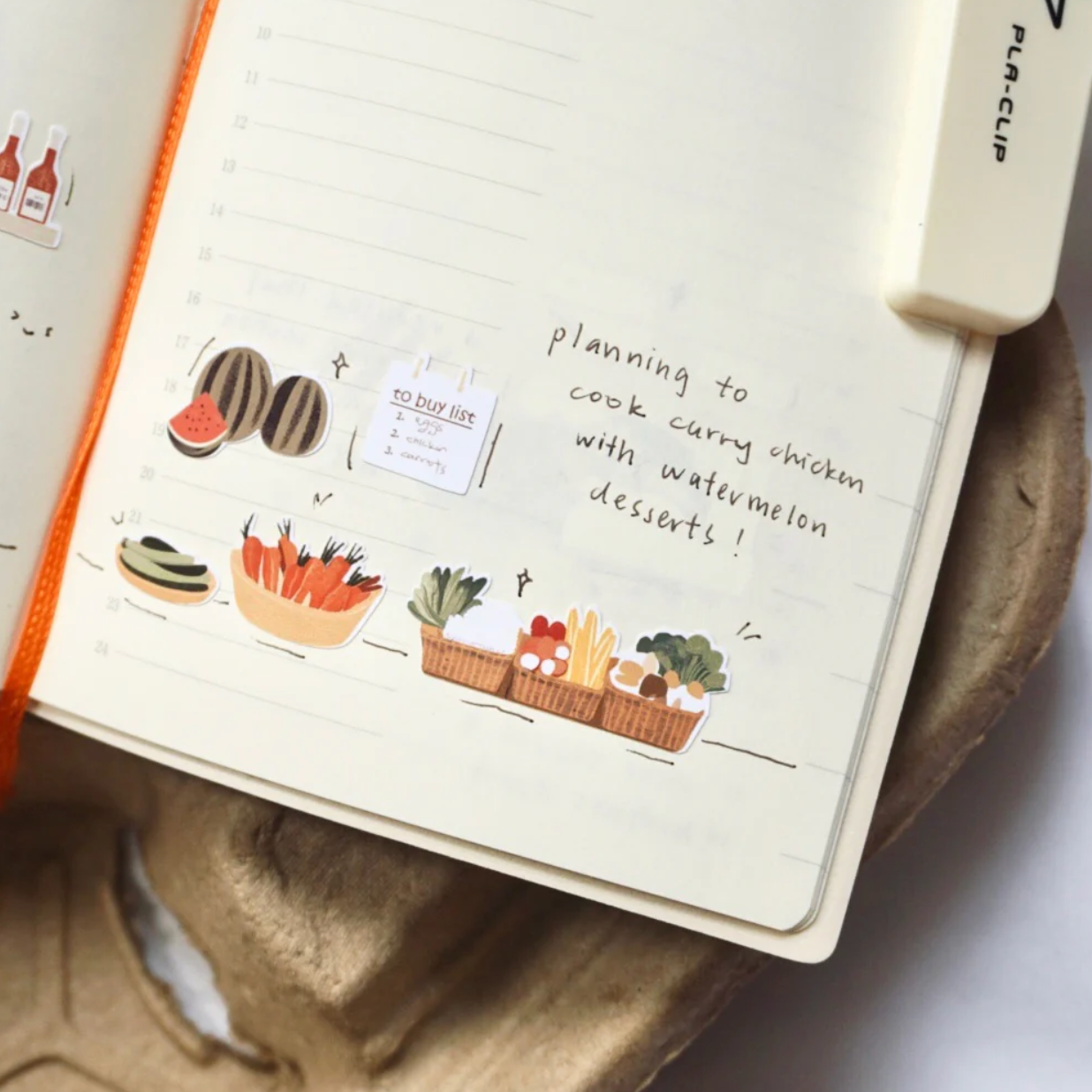 SanDots Atelier Sticker Sheet - My Weekly Grocery Haul