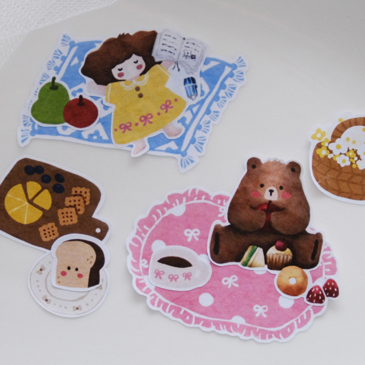 Eileen Tai Sticker Sheet Set - Picnic Daydream