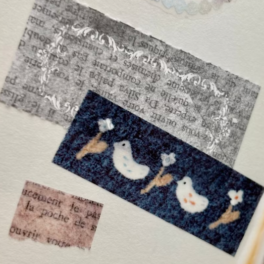 Pion Washi Tape - Vintage Garden (2 designs)