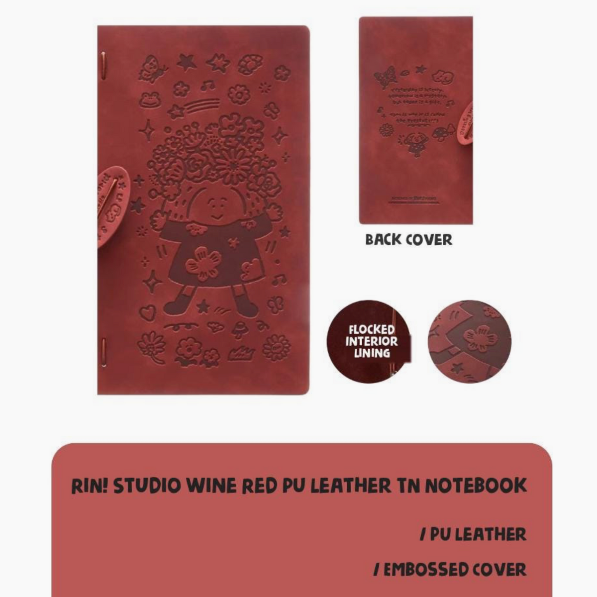 Rin! Studio Traveler's Notebook Cover