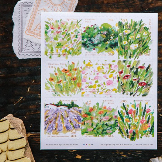 OURS Studio Stamp Stickers - Bright Bloom