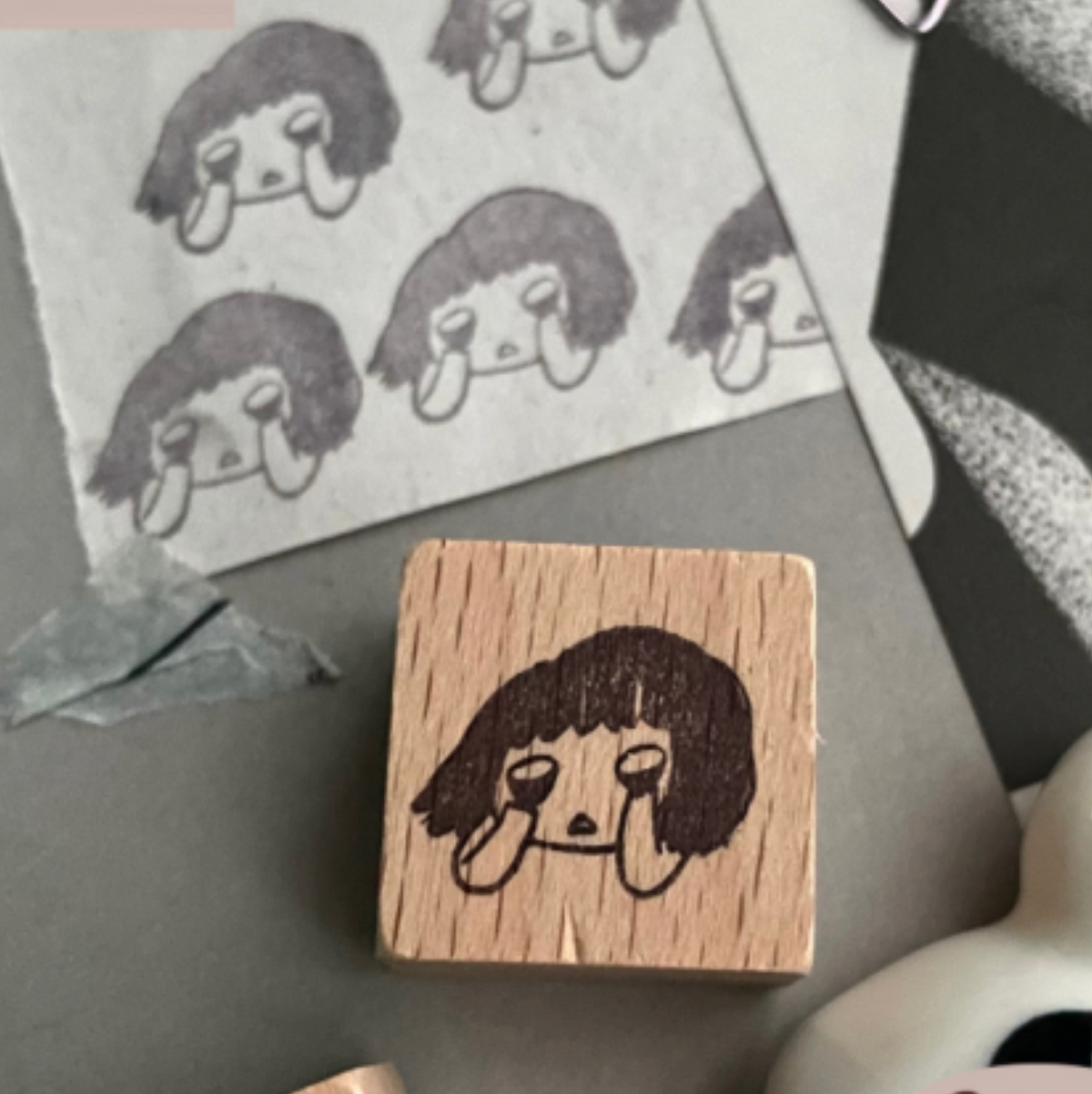 MsBulat Rubber Stamp - Whyyyyy...