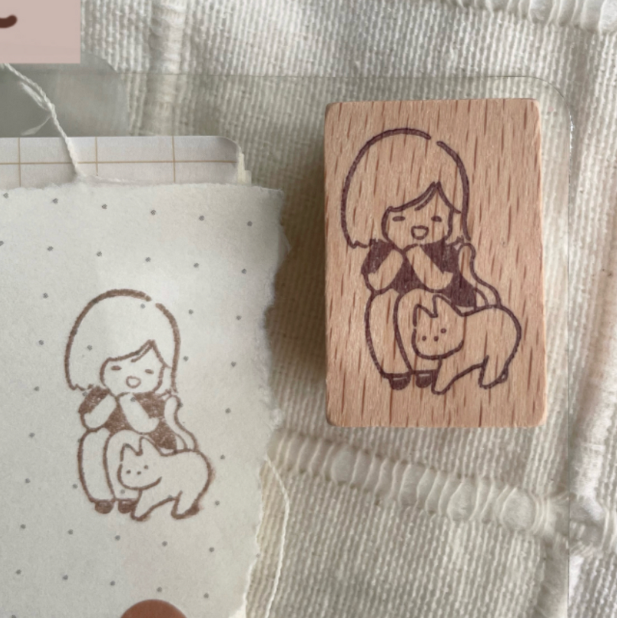 MsBulat Rubber Stamp - Meow Magic