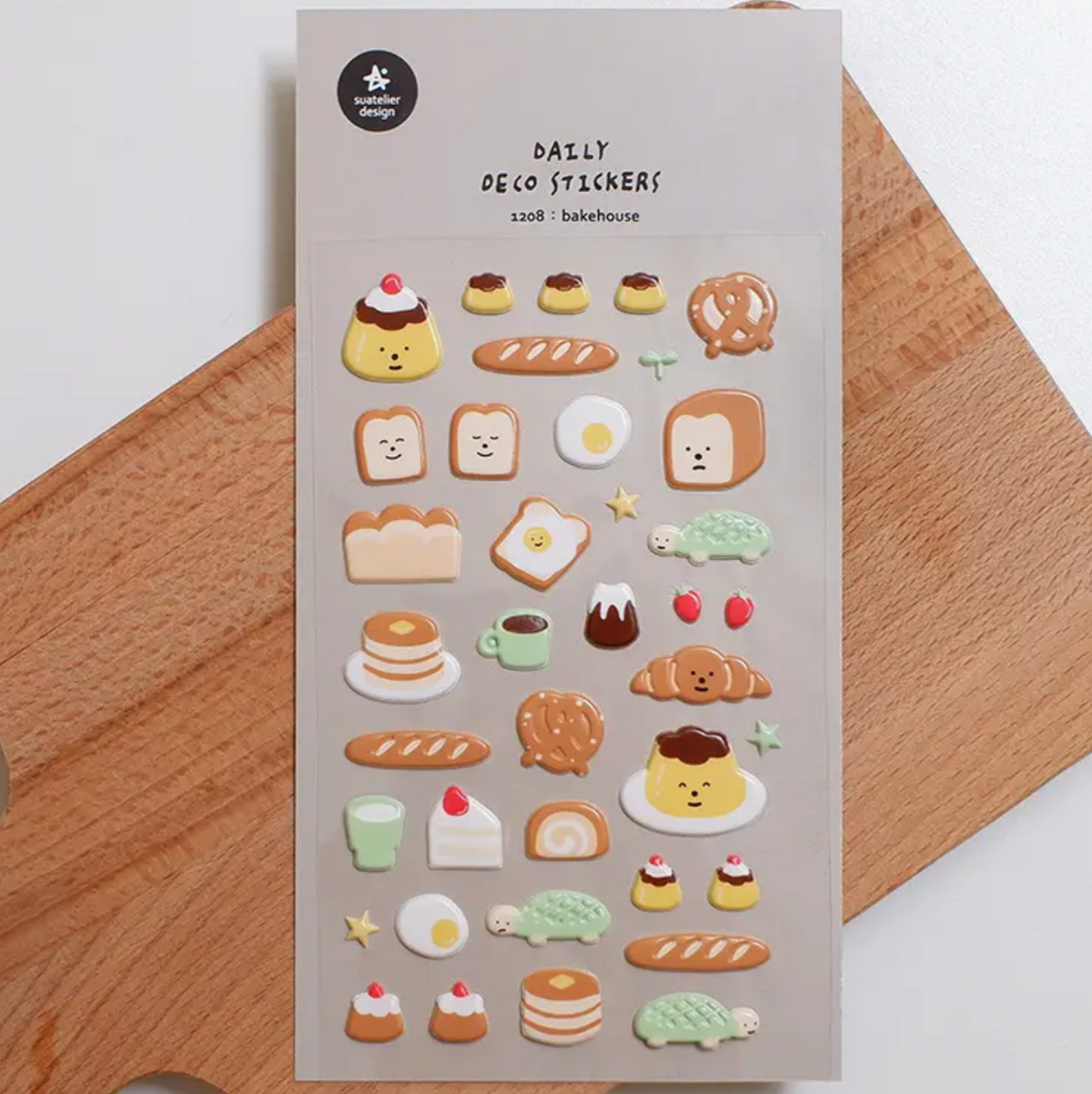Suatelier Bakehouse Puffy Sticker Sheet