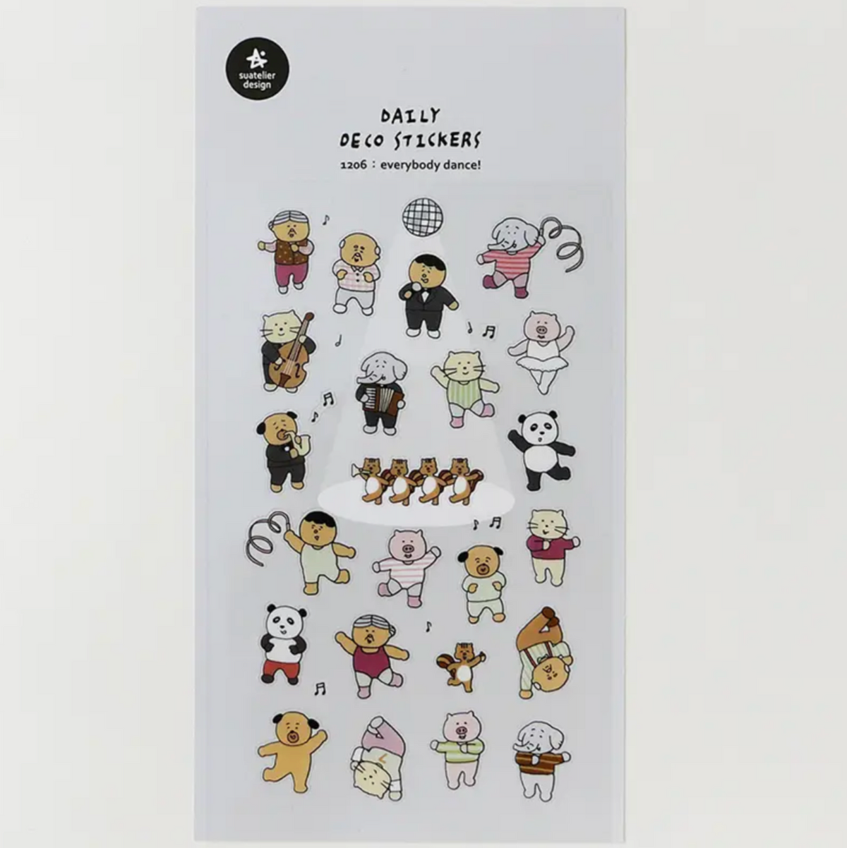 Suatelier Everybody Dance! Sticker Sheet