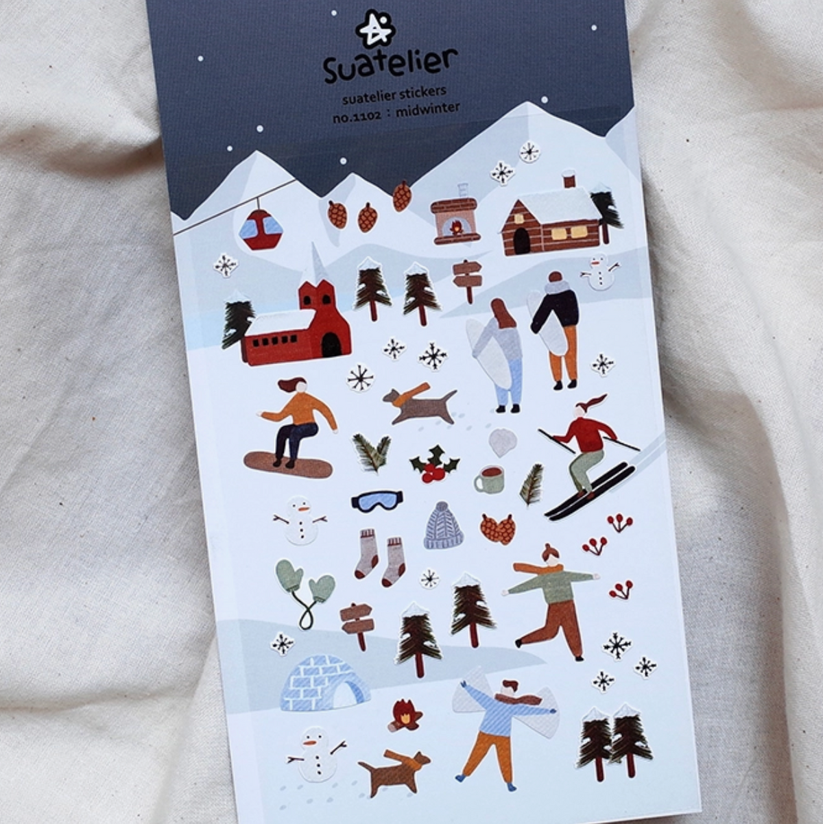 Suatelier Midwinter Sticker Sheet