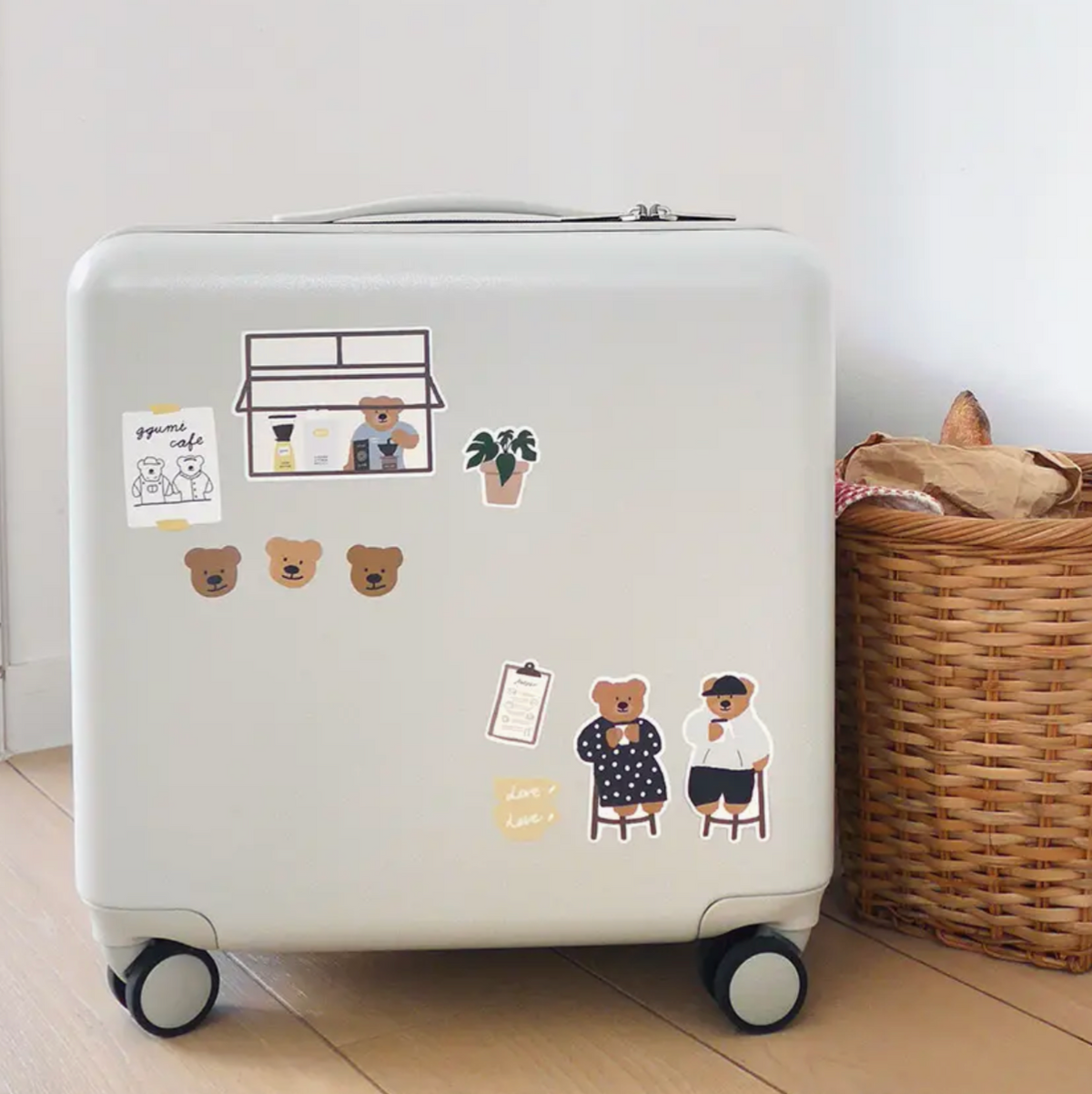 Suatelier Travel Sticker Pack - Ggumi Cafe Tour