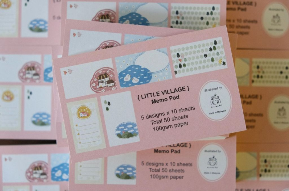 Eileen Tai Memo Pad - Little Village