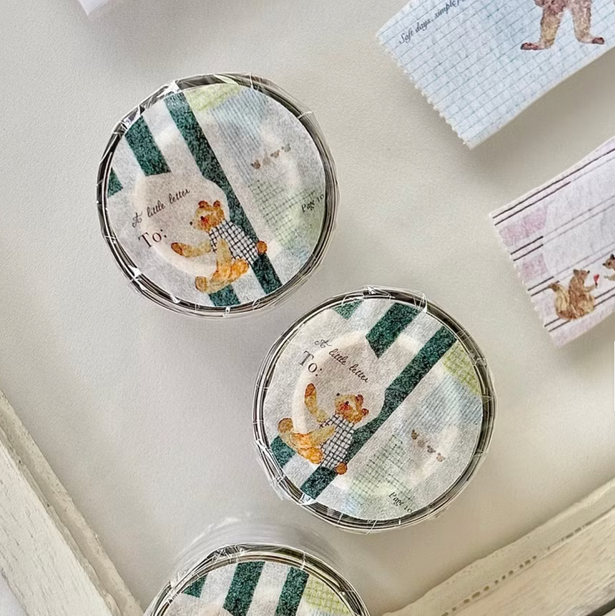 Pion Die-Cut Washi Tape - A Little Letter