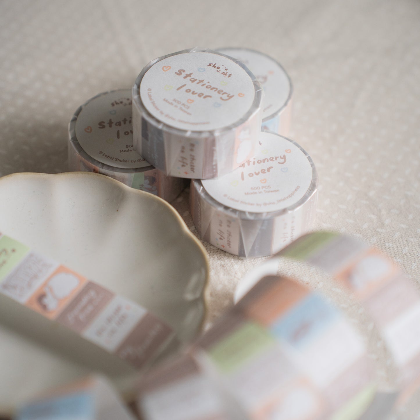Sho Little Happiness Sticker Labels - Stationery Lover