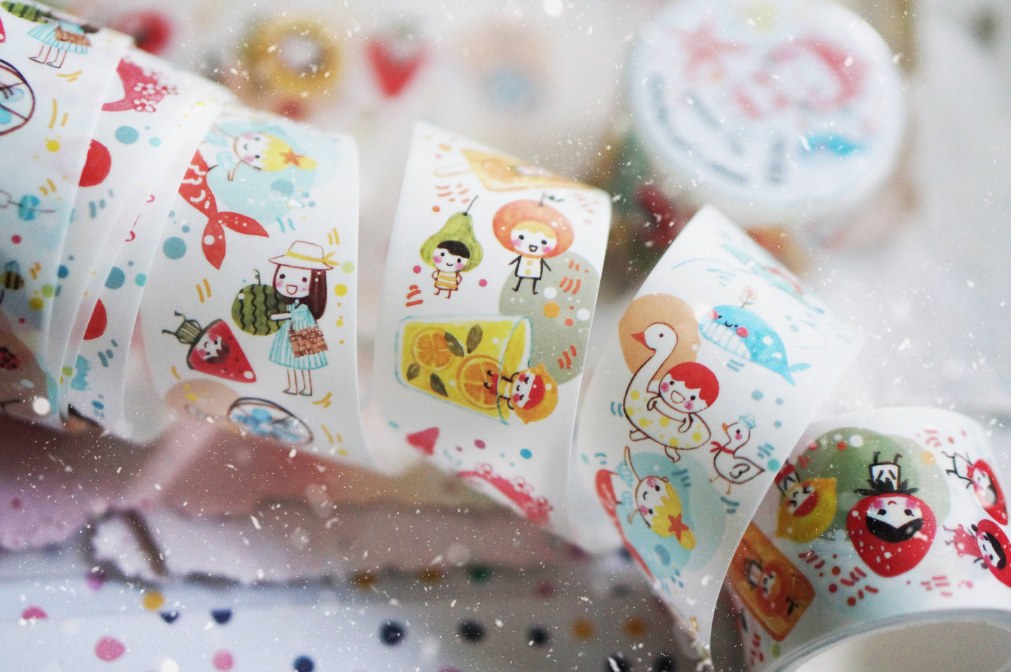 Black Milk Project Vellum Tape - Summer Fun