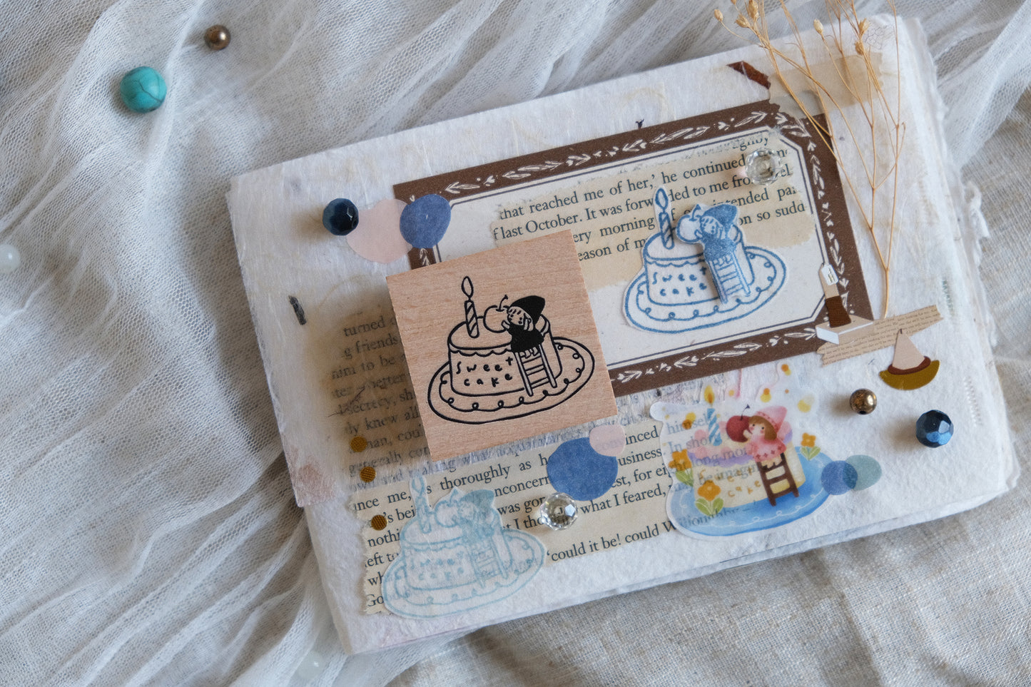 Eileen Tai SIMPLE HAPPINESS Rubber Stamp Collection - Sweet Cake