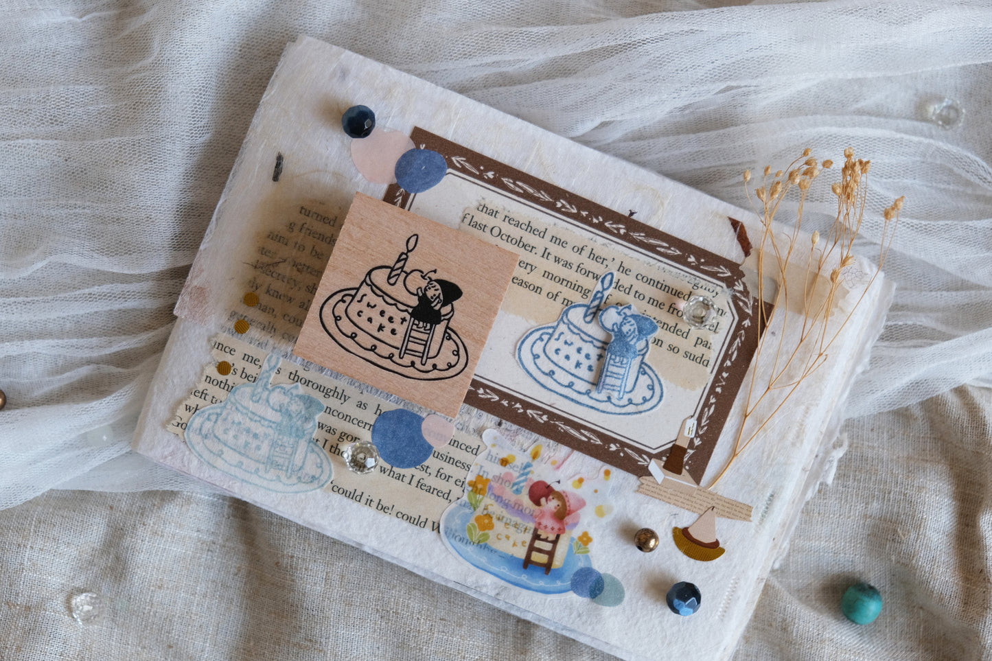 Eileen Tai SIMPLE HAPPINESS Rubber Stamp Collection - Sweet Cake