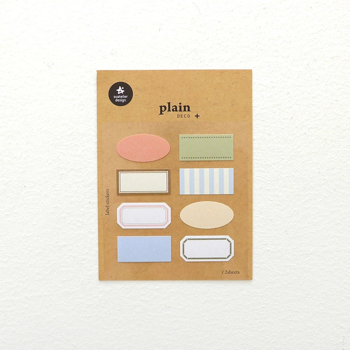 Suatelier Plain 75 Stickers