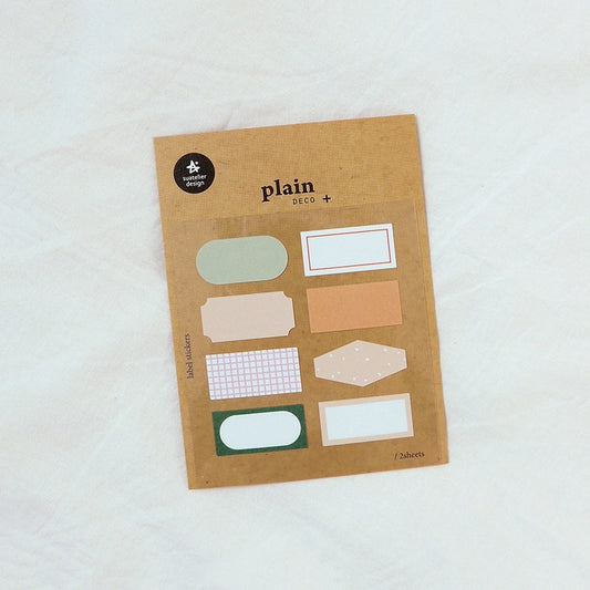 Suatelier Plain 59 Stickers