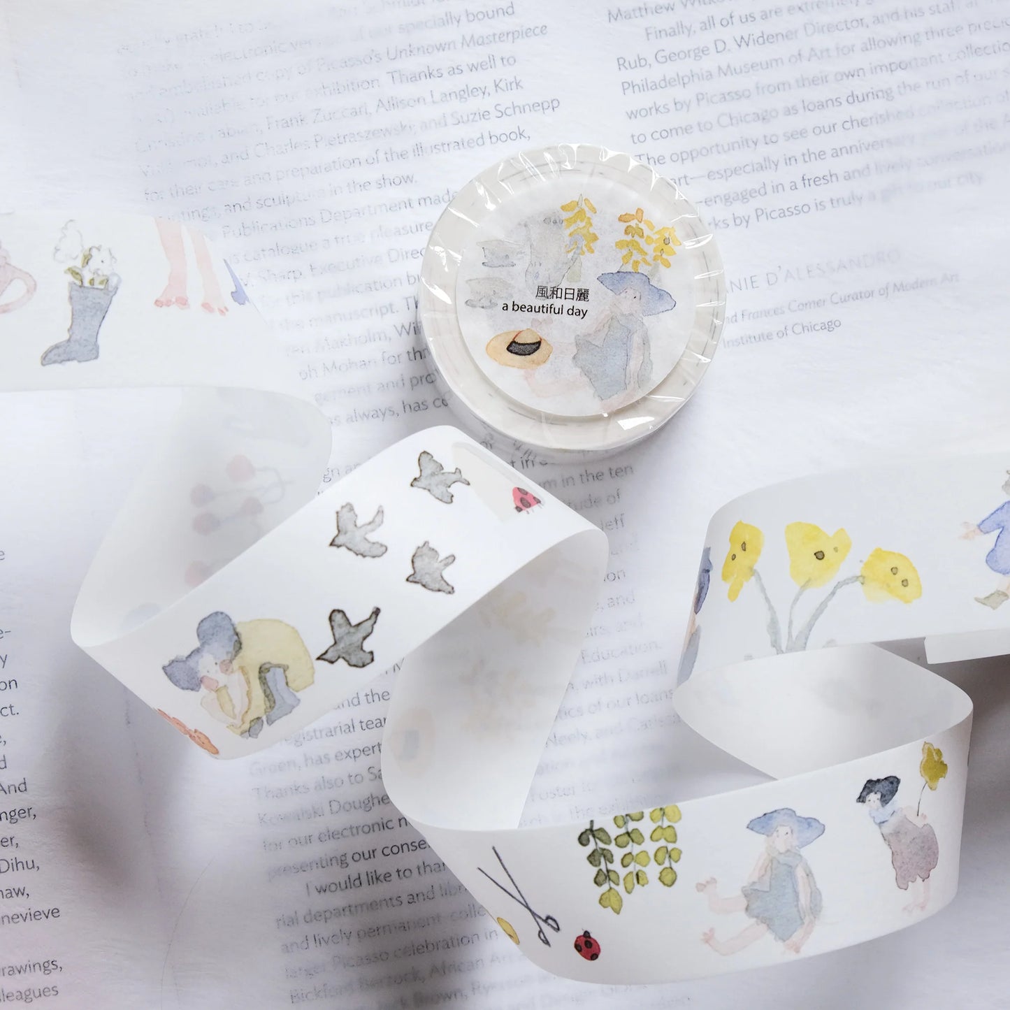 dodolulu Washi Tape - A Beautiful Day
