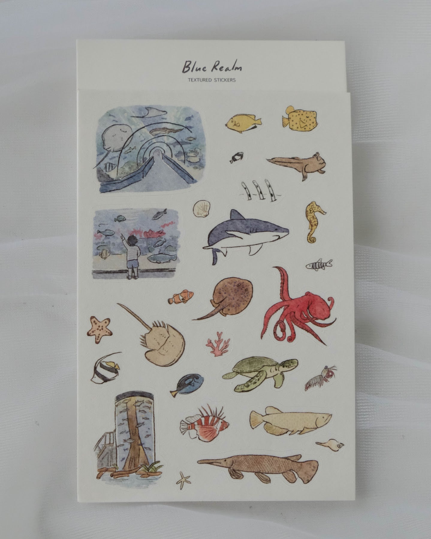 Wenyea's Illustrations Sticker Sheet - Blue Realm