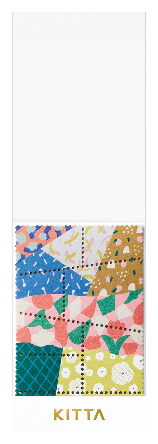 King Jim Kitta Portable Stamp Style Stickers - Patchwork