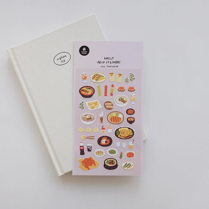 Suatelier Food Trip #8 Stickers