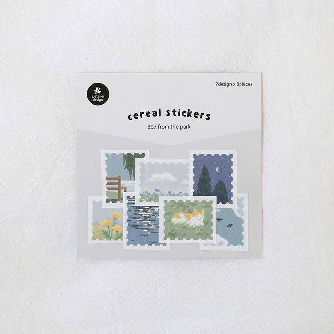 Suatelier Cereal Stickers - From the Park