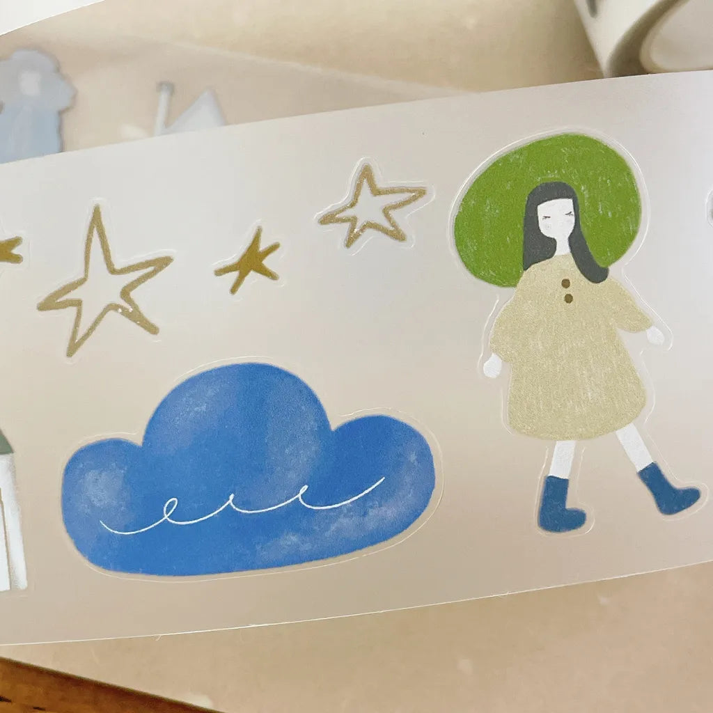 Hairmo Kiss-Cut PET Tape - Little Happiness