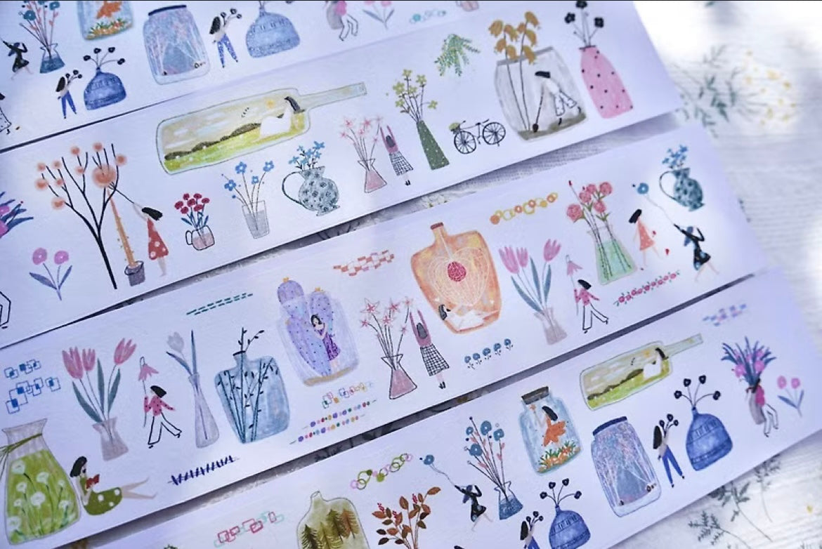 Wanle Studio Washi Tape - Volume 5 A Few Bottles