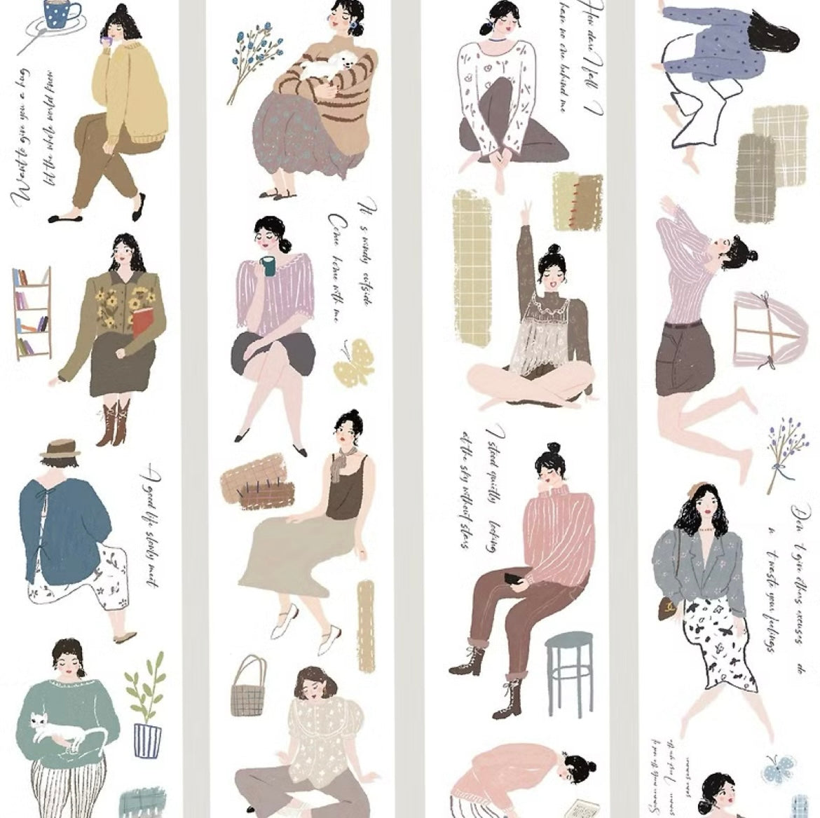 Wanle Studio Washi Tape - Volume 3 Sit
