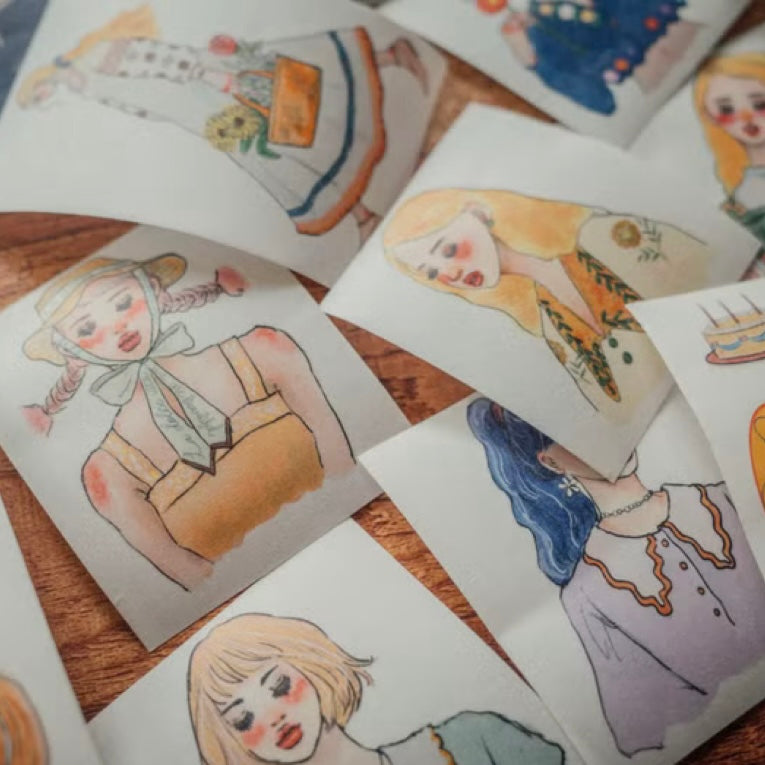 La Dolce Vita Washi Tape - Song of Hundred Flowers
