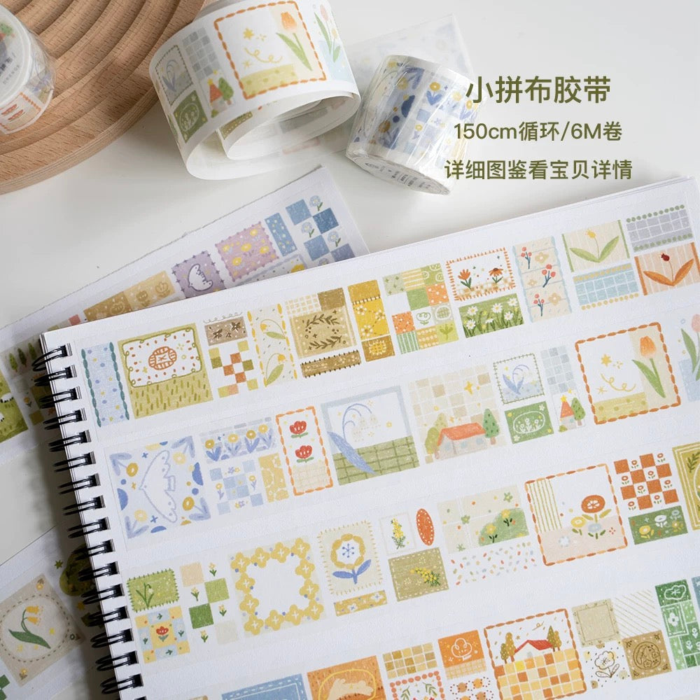 Orange Studio Washi Tape - Small Patchwork
