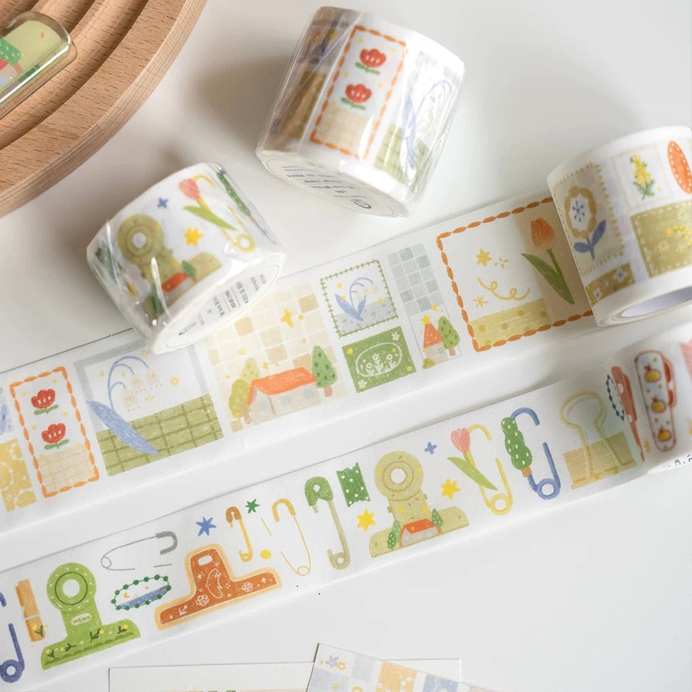 Orange Studio Washi Tape - Small Patchwork
